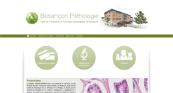 Desktop Screenshot of cabinetdepathologie.fr