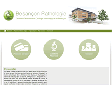 Tablet Screenshot of cabinetdepathologie.fr